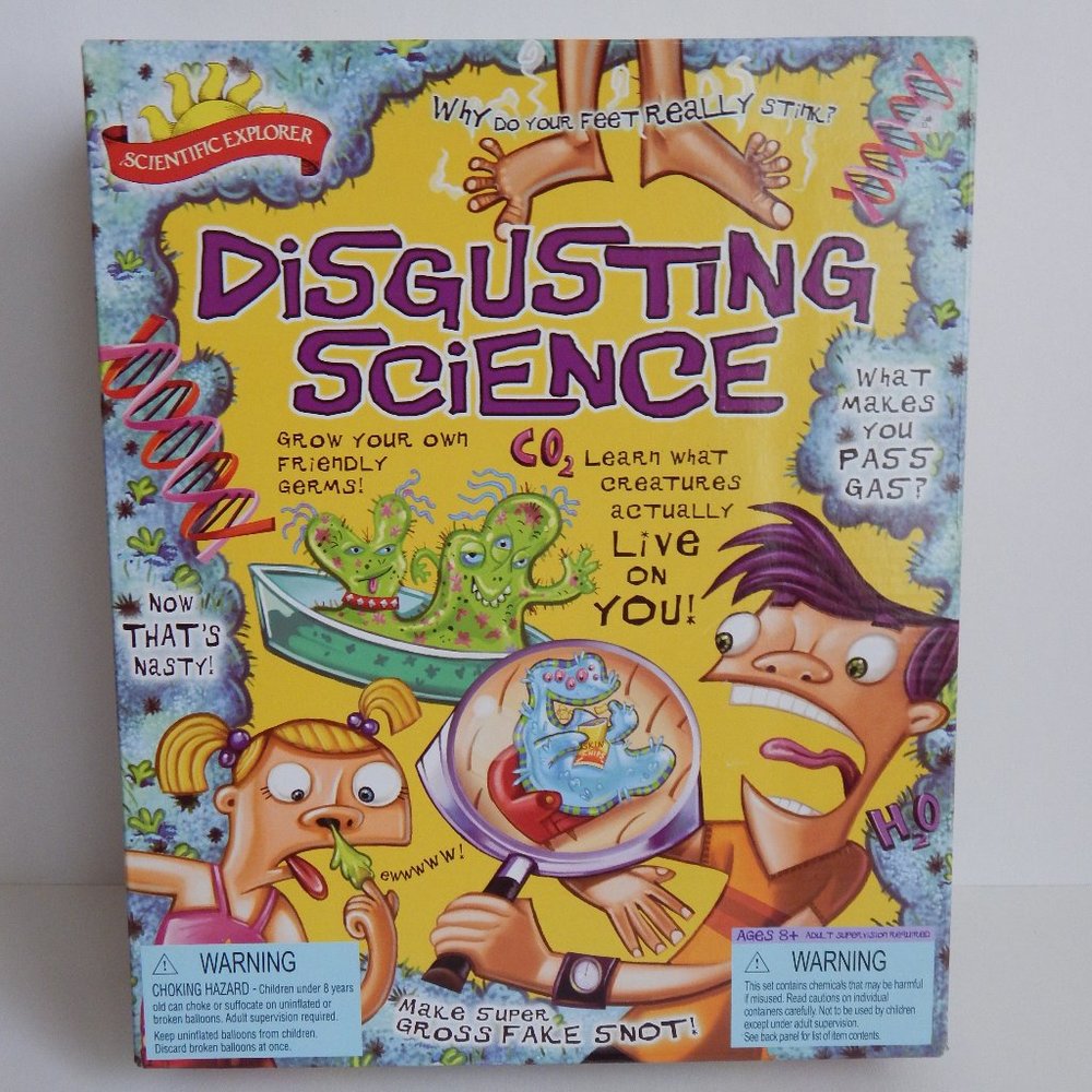 Scientific Explorer: Disgusting Science Kit | For Boys & Girls